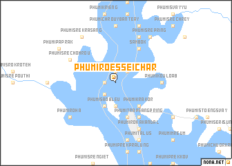 map of Phumĭ Rœssei Char