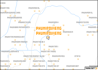 map of Phumĭ Rôviĕng