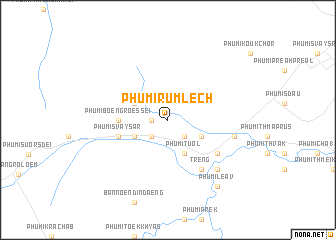 map of Phumĭ Rŭmléch