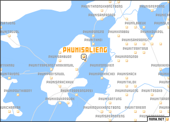 map of Phumĭ Saliĕng