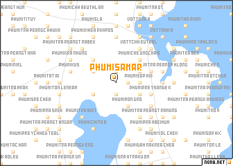 map of Phumĭ Sâmâr