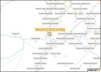 map of Phumĭ Sâng Khoŭ