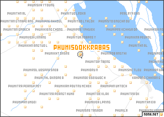 map of Phumĭ Sdŏk Krâbas