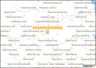 map of Phumĭ Sdŏk Kraôl
