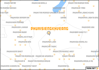 map of Phumĭ Siĕng Khvéang