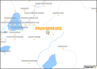 map of Phumĭ Sraeung