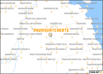 map of Phumĭ Svay Chéatĕ