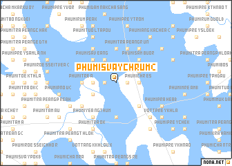 map of Phumĭ Svay Chrŭm (2)