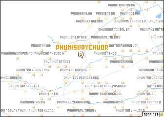 map of Phumi Svay Chuŏr