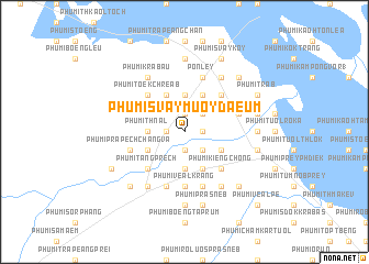 map of Phumĭ Svay Muŏy Daeum