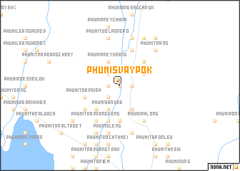 map of Phumĭ Svay Pôk