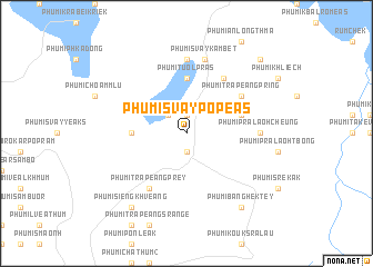 map of Phumĭ Svay Pôpéas