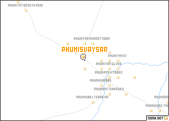 map of Phumĭ Svay Sâr