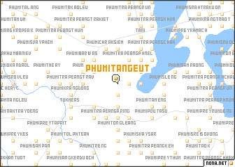map of Phumĭ Ta Ngeut
