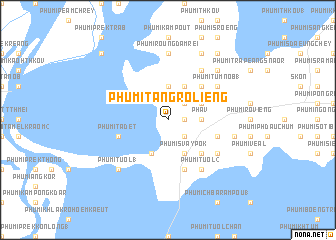 map of Phumĭ Tăng Rôliĕng