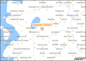 map of Phumĭ Tanôy
