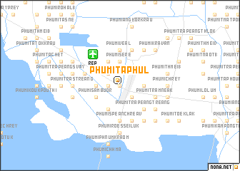 map of Phumĭ Ta Phŭl