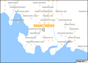 map of Phumĭ Ta Piĕm