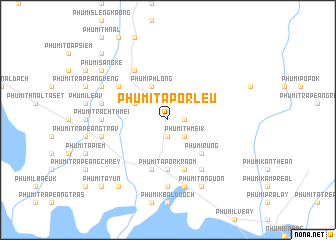 map of Phumĭ Ta Pôr Leu