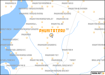 map of Phumĭ Tatrav