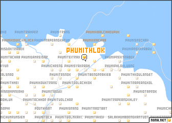 map of Phumĭ Thlôk