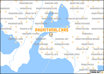 map of Phumĭ Thnál Chăs