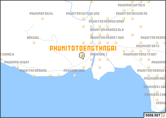 map of Phumĭ Tôtœ̆ng Thngai