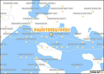 map of Phumĭ Traeuy Prêk