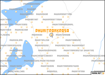 map of Phumĭ Trăm Krâsa