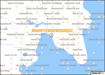 map of Phumĭ Trâpeăng Ângk