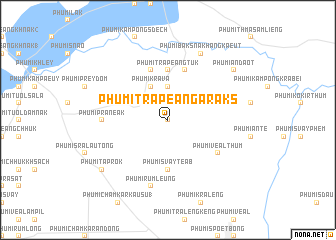 map of Phumĭ Trâpeăng Arăks