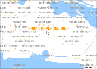 map of Phumĭ Trâpeăng Chh\