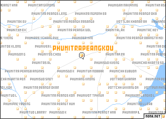 map of Phumĭ Trâpeăng Koŭ