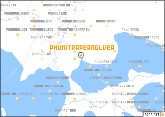 map of Phumĭ Trâpeăng Lvéa