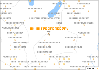 map of Phumĭ Trâpeăng Prey