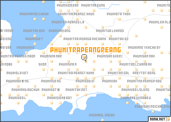 map of Phumĭ Trâpeăng Reăng