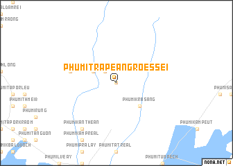 map of Phumĭ Trâpeăng Rœssei