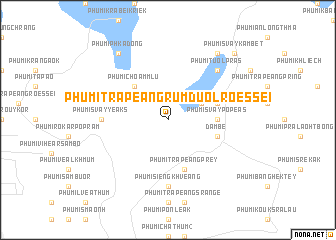 map of Phumĭ Trâpeăng Rumduŏl Rœssei
