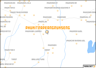 map of Phumĭ Trâpeăng Rumsêng