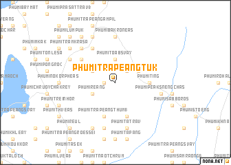 map of Phumĭ Trâpeăng Tuk