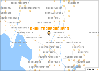 map of Phumĭ Trâpeăng Vêng