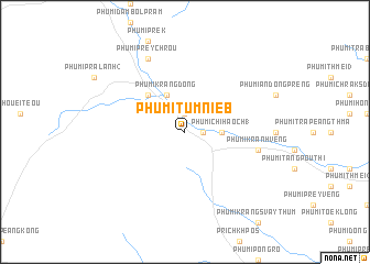 map of Phumĭ Tumniĕb