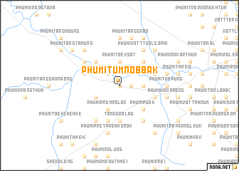 map of Phumĭ Tumnób Băk
