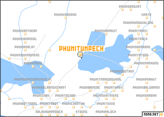map of Phumĭ Tumpéch