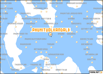 map of Phumĭ Tuŏl Kândal (1)