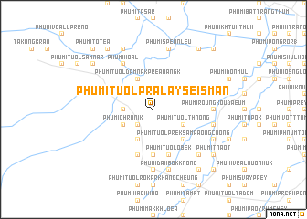 map of Phumĭ Tuŏl Prâlay Sei Smán