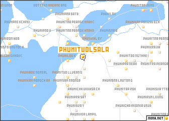 map of Phumĭ Tuŏl Sala