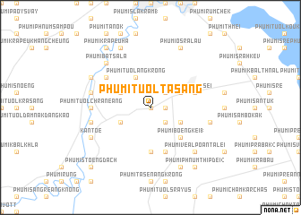 map of Phumĭ Tuŏl Ta Sáng