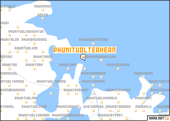 map of Phumĭ Tuŏl Téahéan