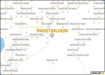 map of Phumĭ Tuŏl Vêng